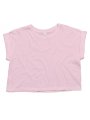 Dames T-shirt Organic Mantis Crop Top T M96 soft pink